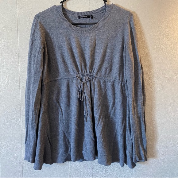 Tie Front Long Sleeved Shirt - Picture 4 of 5